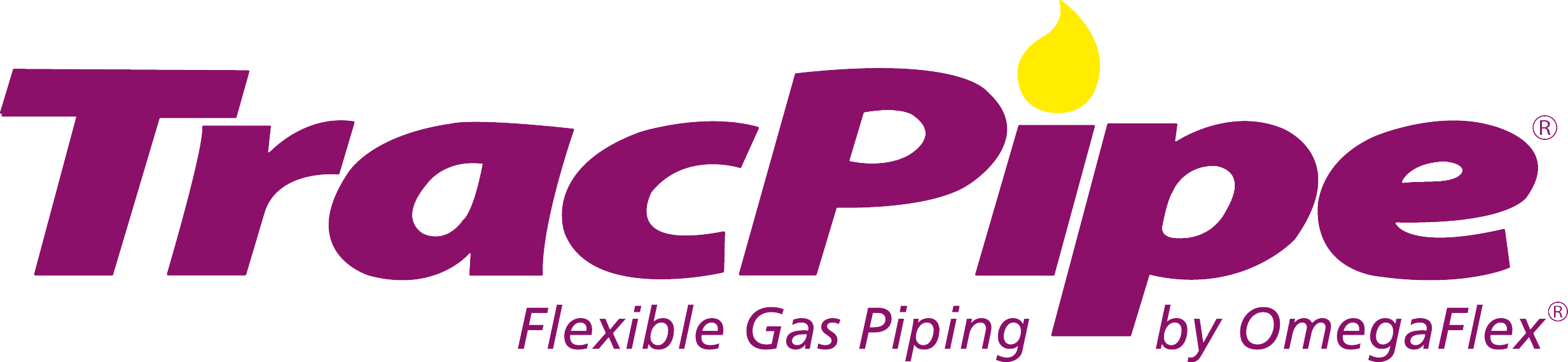 TracPipe Flexible Gas Piping OmegaFlex sold at Hughes Supply Jacksonville Florida